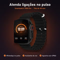 Kit com 3 Smartwatch T900 Pro: atenda ligações no pulso